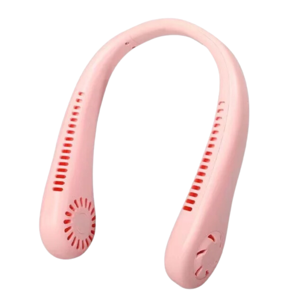 2024 Portable Neck Fan - 1200mAh Bladeless Rechargeable Air Cooler with 3 Speed Settings for Outdoor Sports - Image 8