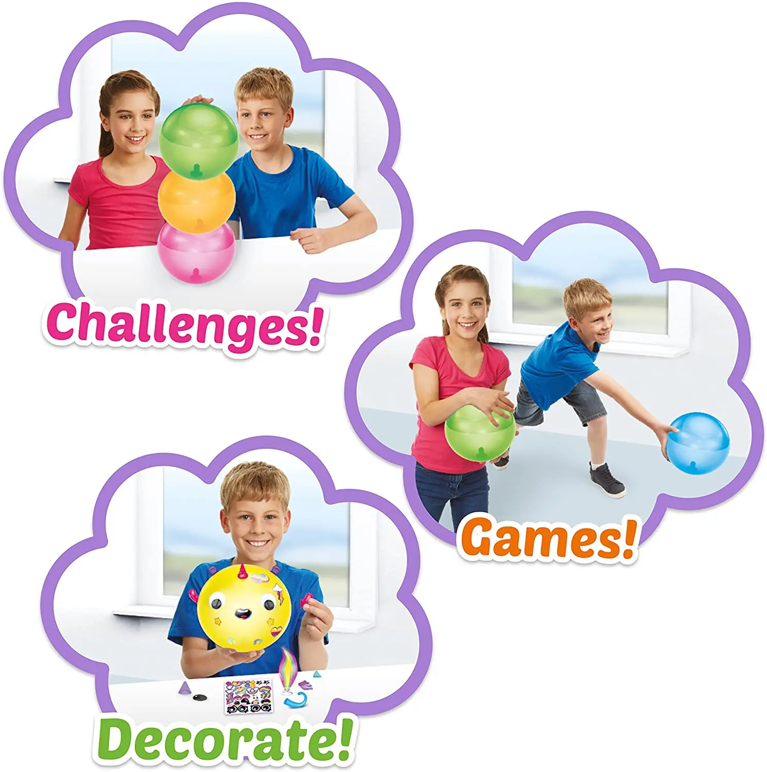 Oonies Mega DIY Balloon Maker - #1 Best Creative Sticky Bubble Toy Set for Boy & Girls - Image 3