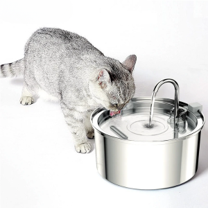 Stainless Steel Pet Water Fountain 3L
