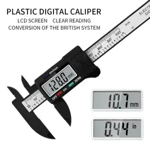 Precision Digital Caliper 6-Inch LCD Measurement Tool
