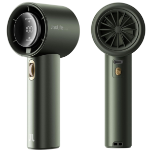 JISULIFE Portable Bladeless Handheld Fan - 100 Speeds, Rechargeable & Powerful Mini Fan
