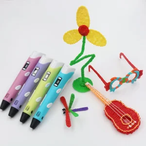 Kids Creative 3D Printing Pen with LCD Display