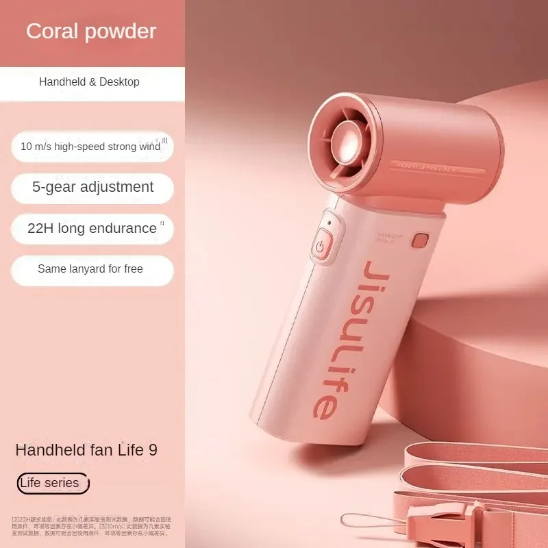 JISULIFE PowerBlast: 3600mAh/5000mAh Ultra High-Speed Portable USB Mini Electric Fan - Image 7
