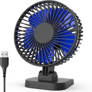 ICANZUO 4 Inch Small Desk Fan