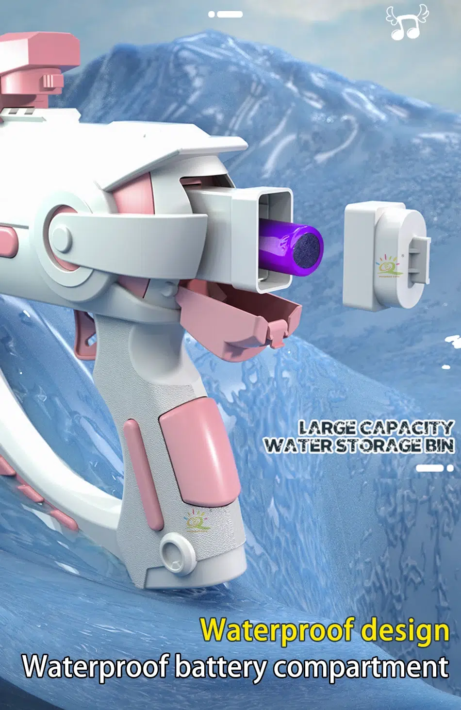 M416 & M1911 Uzi Water Blasters - Perfect for Tactical Water Games