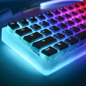 Pudding Keycaps PBT Set - OEM Profile, Matte Finish for Cherry MX Switch Mechanical Keyboards, RGB Backlit Compatible