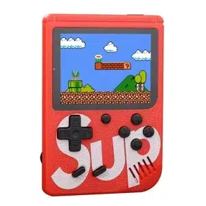 Red Mini Handheld Game Console 400-in-1