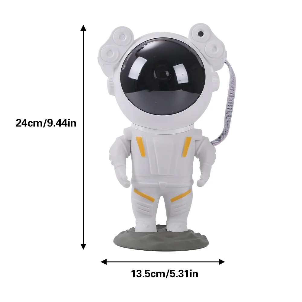 Astronaut Galaxy Star Projector - Rotating LED Night Light for Bedrooms - Image 3