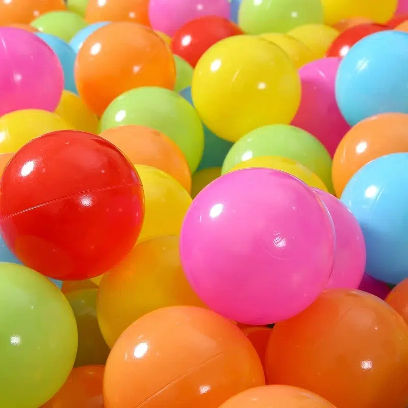 50-Pack Colorful Plastic Ocean Balls for Children - Baby Playpen and Outdoor Game Accessories - Image 5
