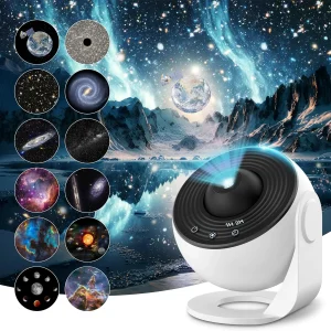 MtReal 12-in-1 Galaxy Projector: Starry Sky & Planetarium Night Light