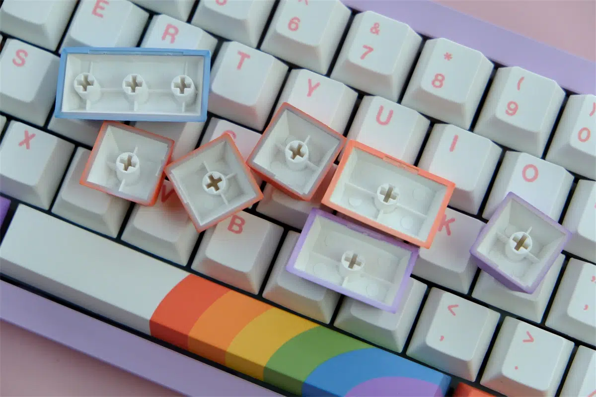 Rockatship Presents: Colorful Cherry MX PBT Keycap Set