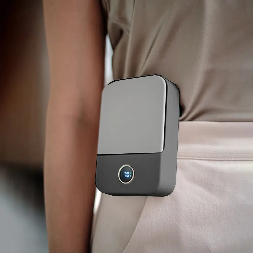 Compact Portable Neck Fan - USB Rechargeable, 3-Speed, Super Quiet | Ideal for Travel & Outdoor - Image 26