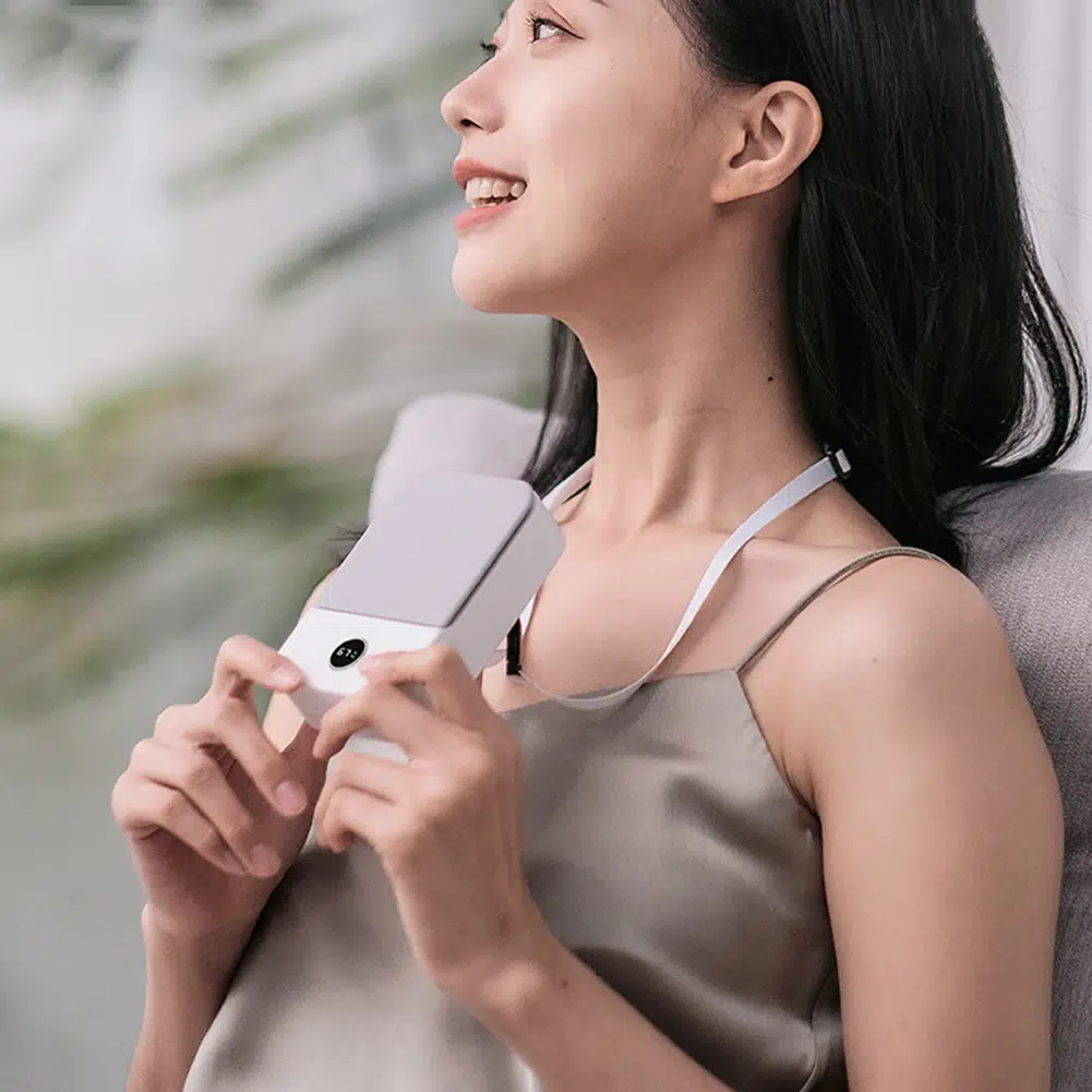 Compact Portable Neck Fan - USB Rechargeable, 3-Speed, Super Quiet | Ideal for Travel & Outdoor - Image 23