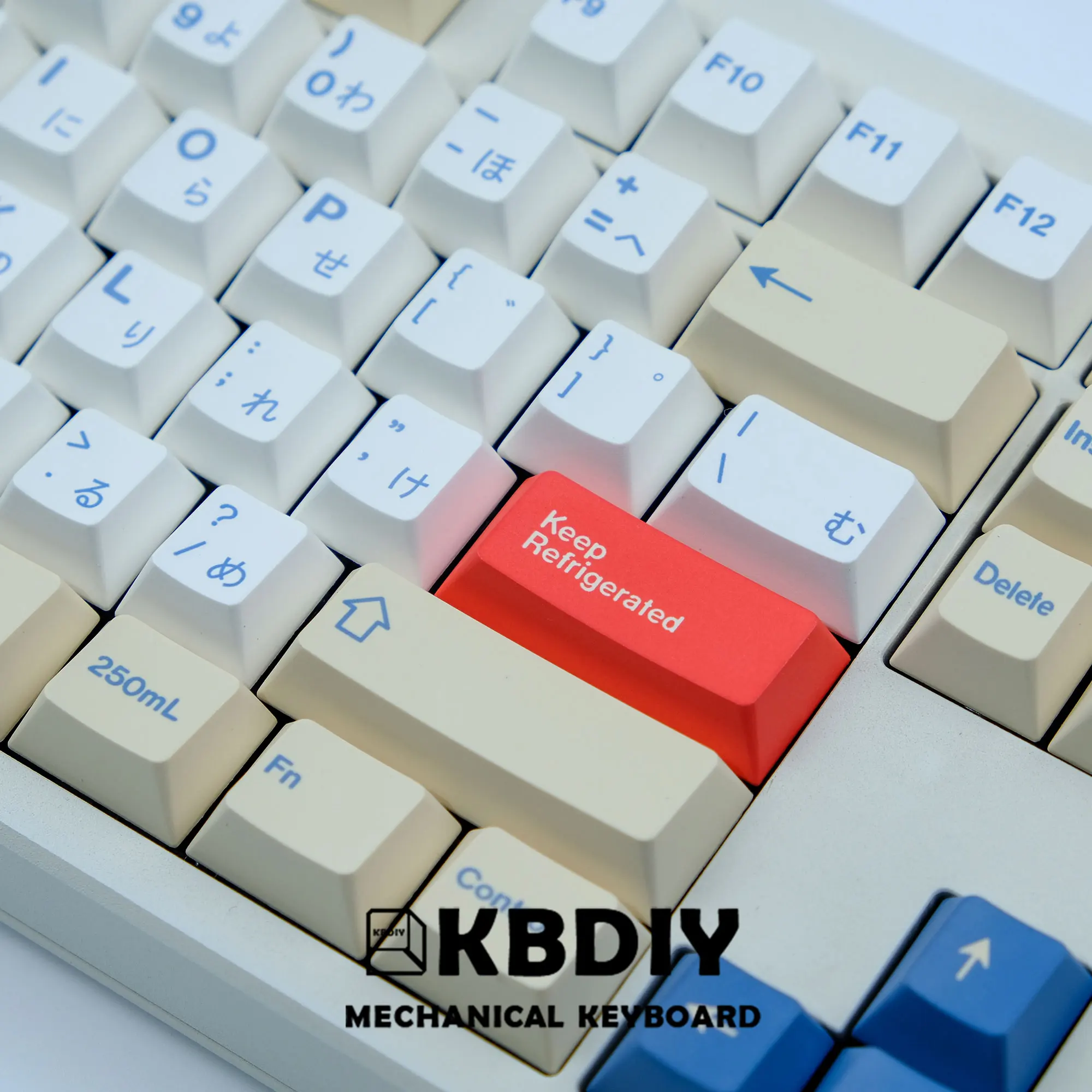 KBDiy GMK Soymilk PBT Keycap Set - 135 Keys, Cherry Profile, Multilingual for Gaming Keyboards - Image 18