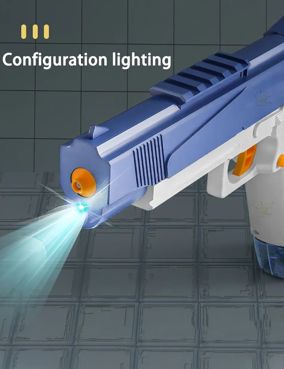 Electric Water Blaster M416 & M1911 Uzi Set - Tactical Epic Outdoor Water Warfare Toy for Kids - Image 52