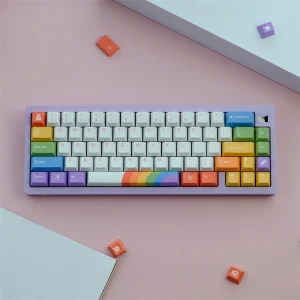 Colorful 129-Key PBT Set for MX Switches at Rockatship