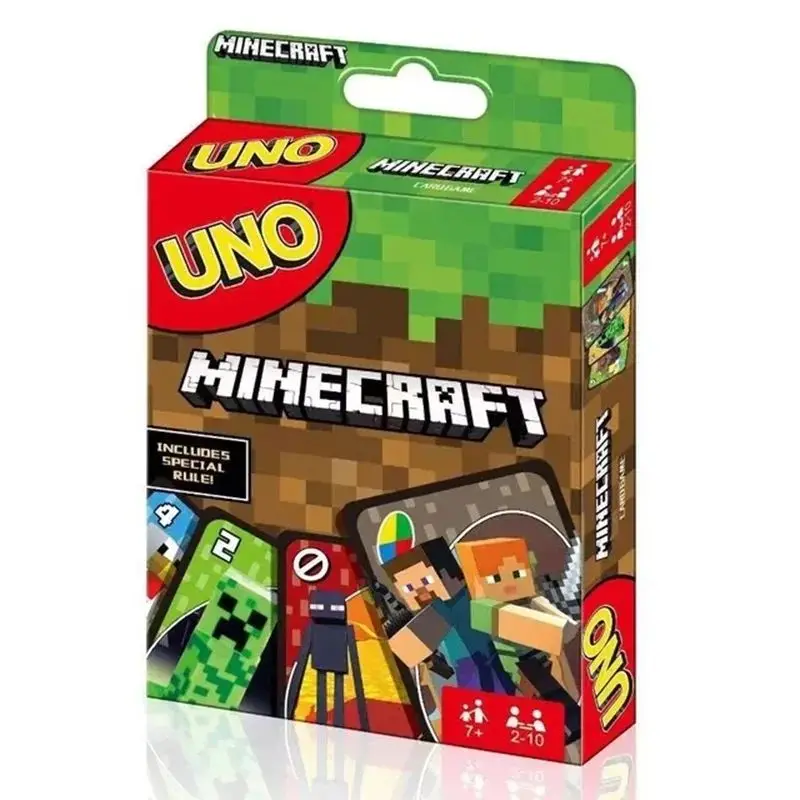 Find Your Favorite Character in Our Minecraft UNO Card Game Collection, Buy It at Rockatship