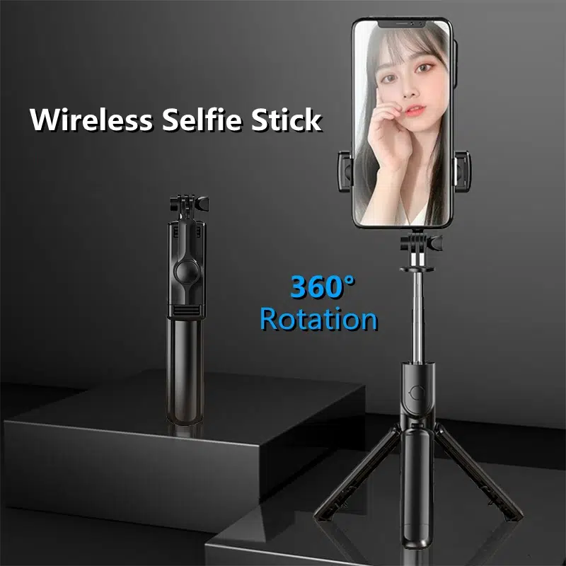 Extendable Selfie Stick Tripod with Wireless Remote - Image 3