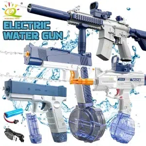 Electric Water Blaster M416 & M1911 Uzi Set for Ultimate Water Fun