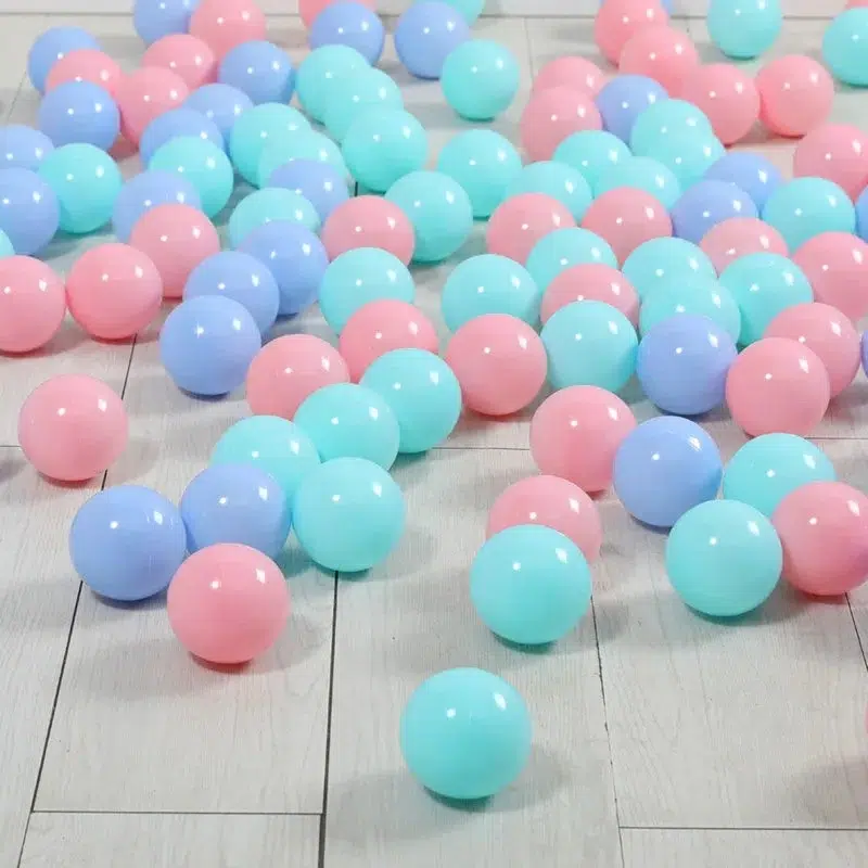 50-Pack Colorful Plastic Ocean Balls for Children - Baby Playpen and Outdoor Game Accessories - Image 17