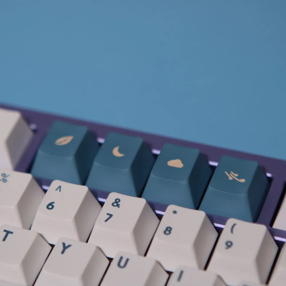 DYE FETISH Sunset Series PBT Keycap Set - Cherry Profile, Dye Sublimation - Image 14