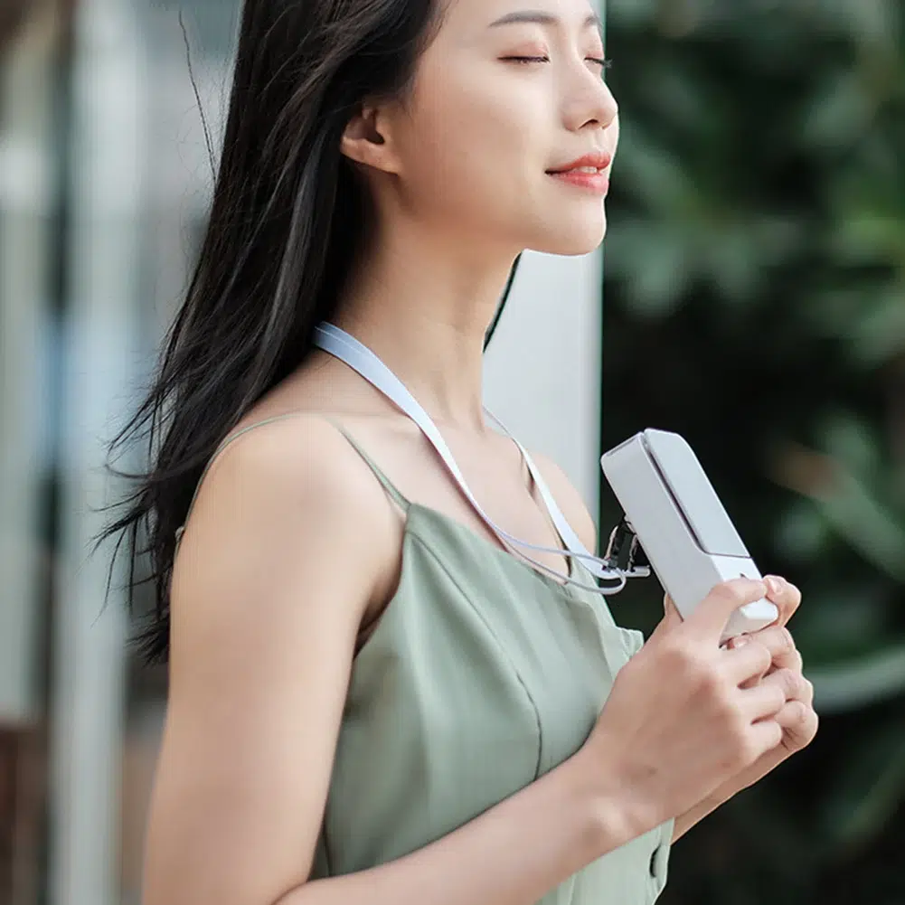 Compact Portable Neck Fan - USB Rechargeable, 3-Speed, Super Quiet | Ideal for Travel & Outdoor - Image 24
