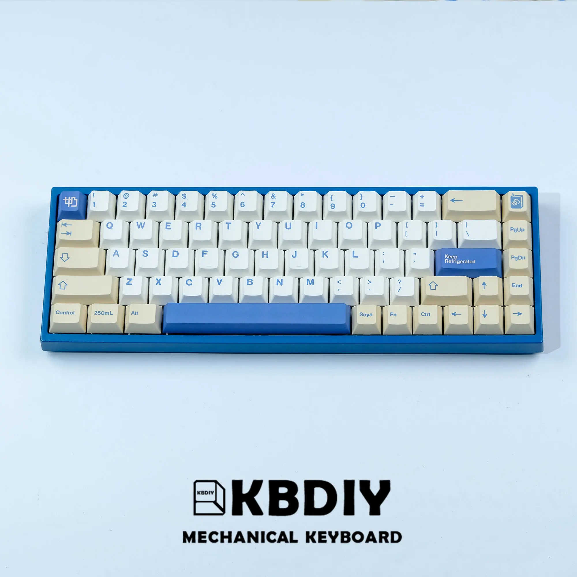 KBDiy GMK Soymilk PBT Keycap Set - 135 Keys, Cherry Profile, Multilingual for Gaming Keyboards - Image 20