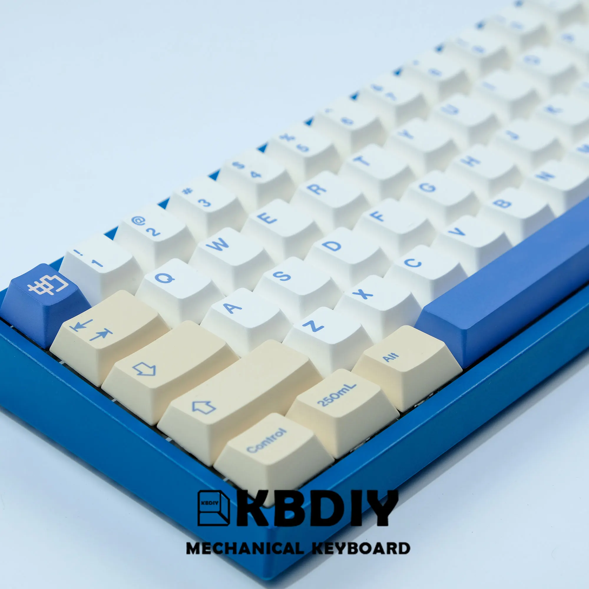 KBDiy GMK Soymilk PBT Keycap Set - 135 Keys, Cherry Profile, Multilingual for Gaming Keyboards - Image 22