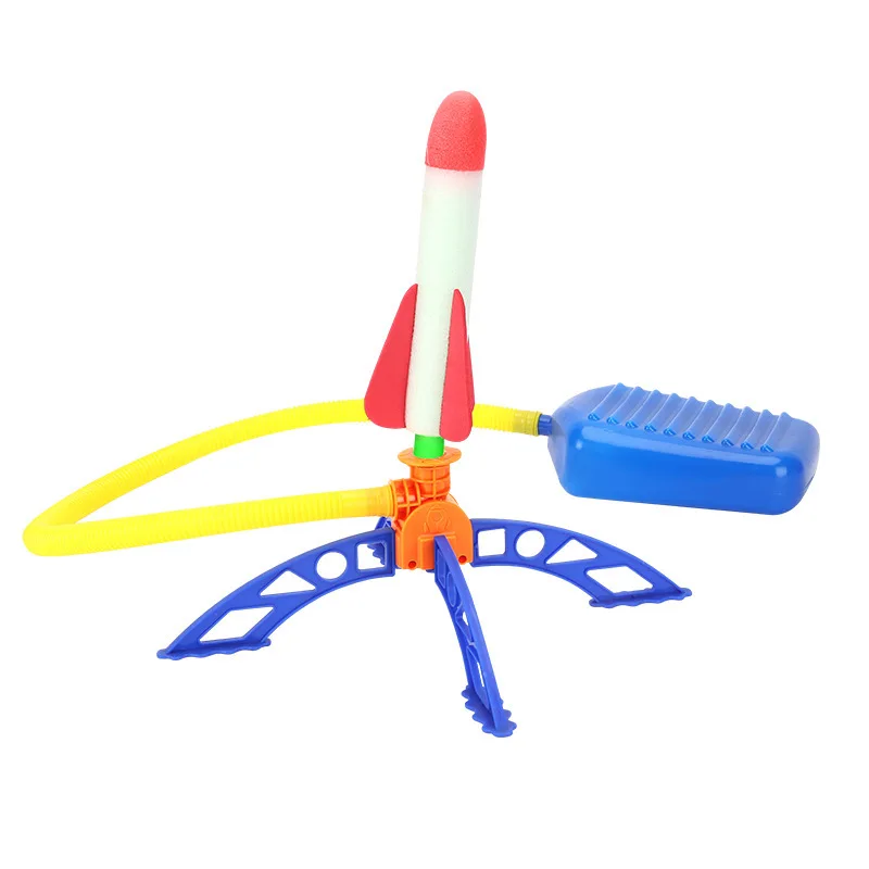 Foam Rocket Stomp Launcher - Outdoor Fun for Kids