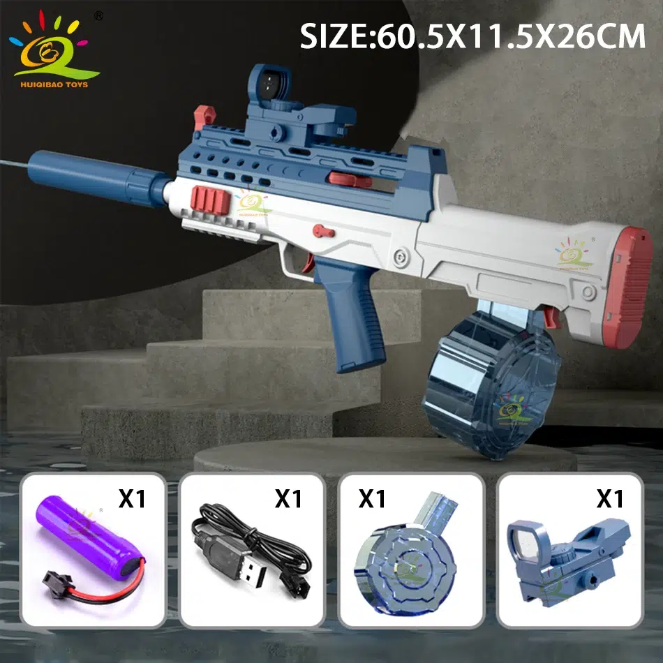 Engage in Epic Water Battles with the M416 & M1911 Uzi Set