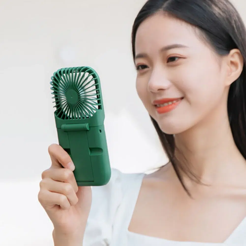 Ultimate Breeze: 3-in-1 Portable Neck Fan with Power Bank and Phone Holder - Image 24