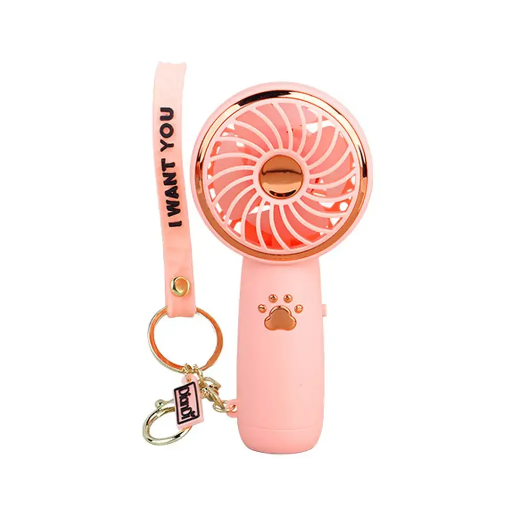 Compact Cartoon USB Handheld Fan 2024 - Cute Portable Charging Mini Fan with Dual-Speed, Ideal for Students & Outdoor Use - Image 10