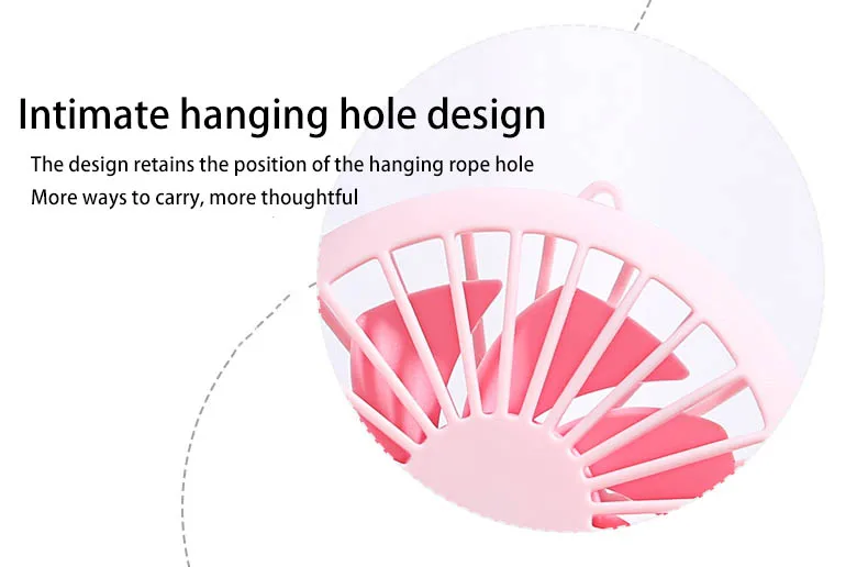 Ultra-Quiet Portable Handheld USB Fan: 3-Speed Compact Cooling - Image 18