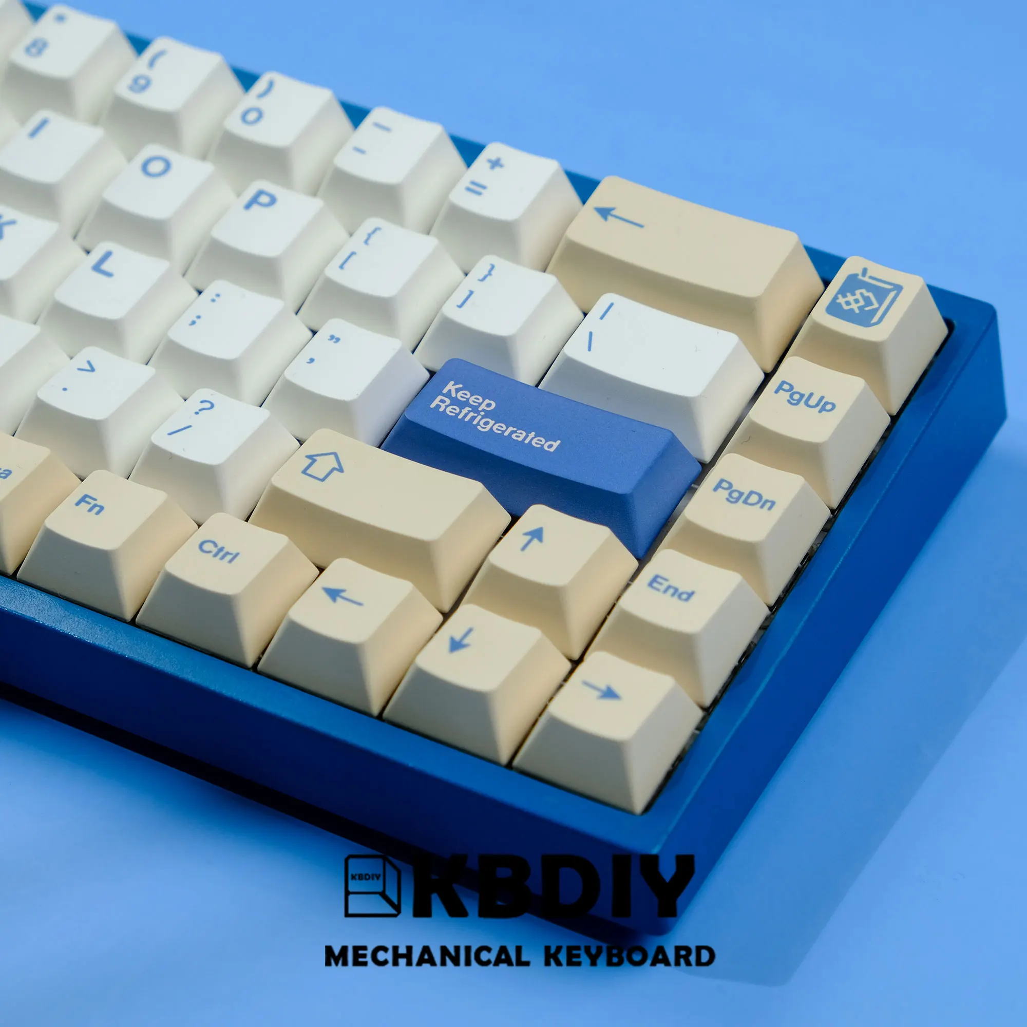 KBDiy GMK Soymilk PBT Keycap Set - 135 Keys, Cherry Profile, Multilingual for Gaming Keyboards - Image 26