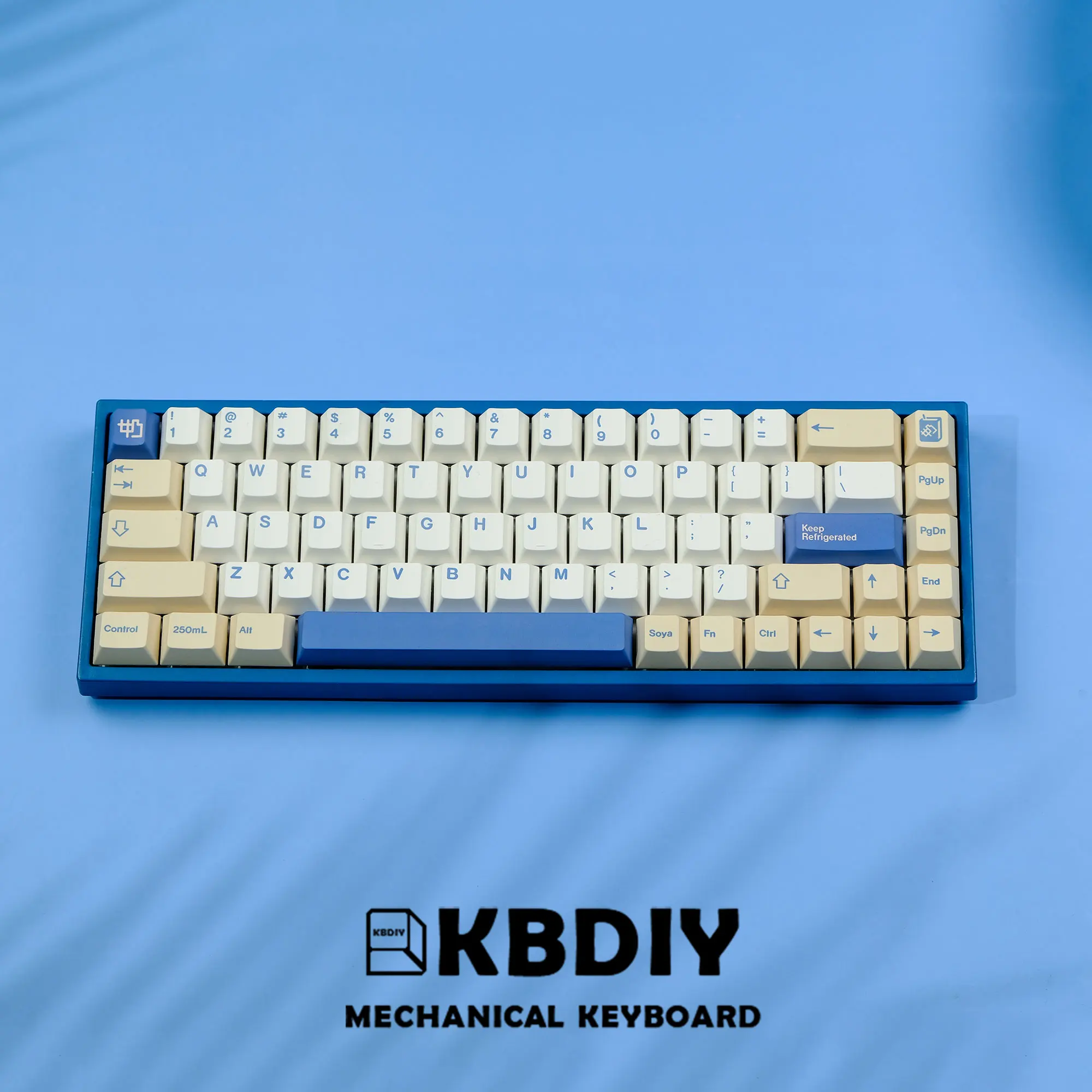 KBDiy GMK Soymilk PBT Keycap Set - 135 Keys, Cherry Profile, Multilingual for Gaming Keyboards - Image 24