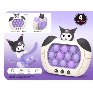 MINISO Hello Kitty and Friends Quick Push Puzzle Game - Kawaii Anime Cartoon Toy, Ideal Birthday Gift for Children and Adults
