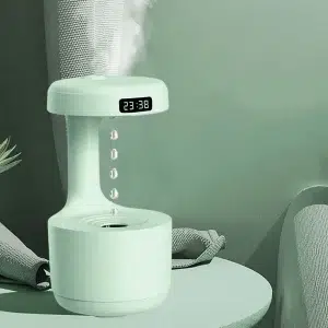 Ultrasonic Anti Gravity Humidifier - LED Night Light & Timer - USB Powered