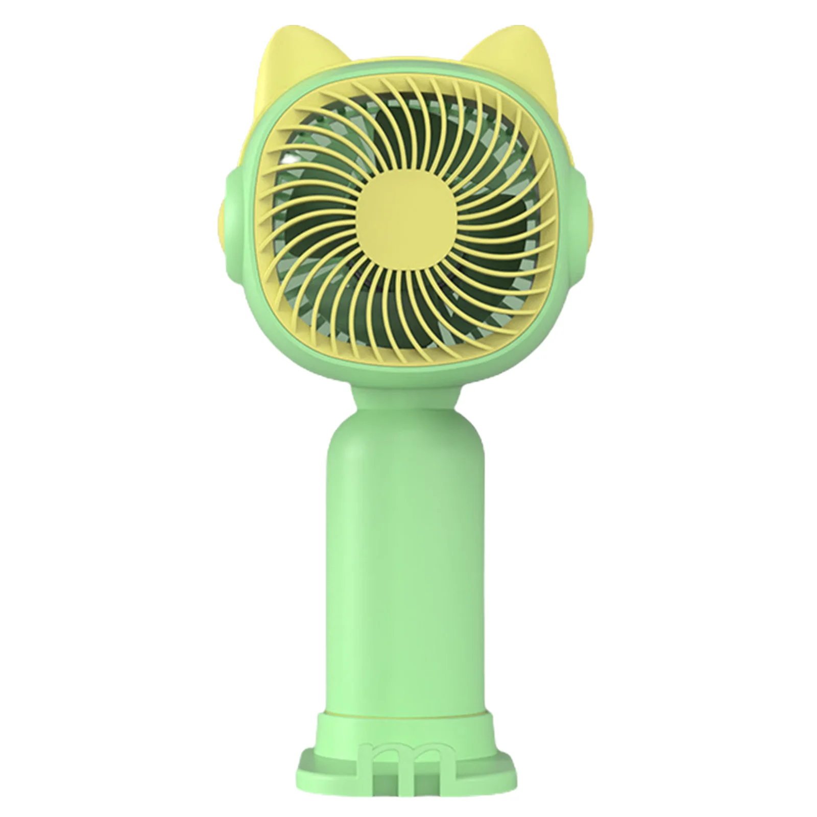 Compact Power: 2-in-1 Portable USB Charging Handheld Fan with Phone Stand - Image 8