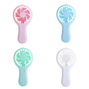 Ultra-Quiet Portable Handheld USB Fan: 3-Speed Compact Cooling