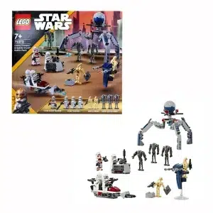 LEGO Star Wars 75372 Clone Trooper & Battle Droid Battle Pack for Kids