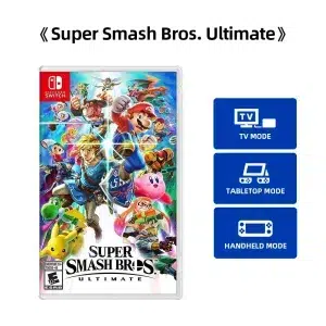 Super Smash Bros. Ultimate - Nintendo Switch, Multiplayer Fighting Game Card