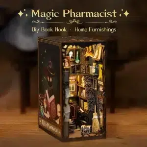 Magic Pharmacist DIY Book Nook Kit - Enchanting Miniature Dollhouse