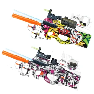 High-Speed Burst Gel Ball Gun Blaster - P90 Electric Toy Gun