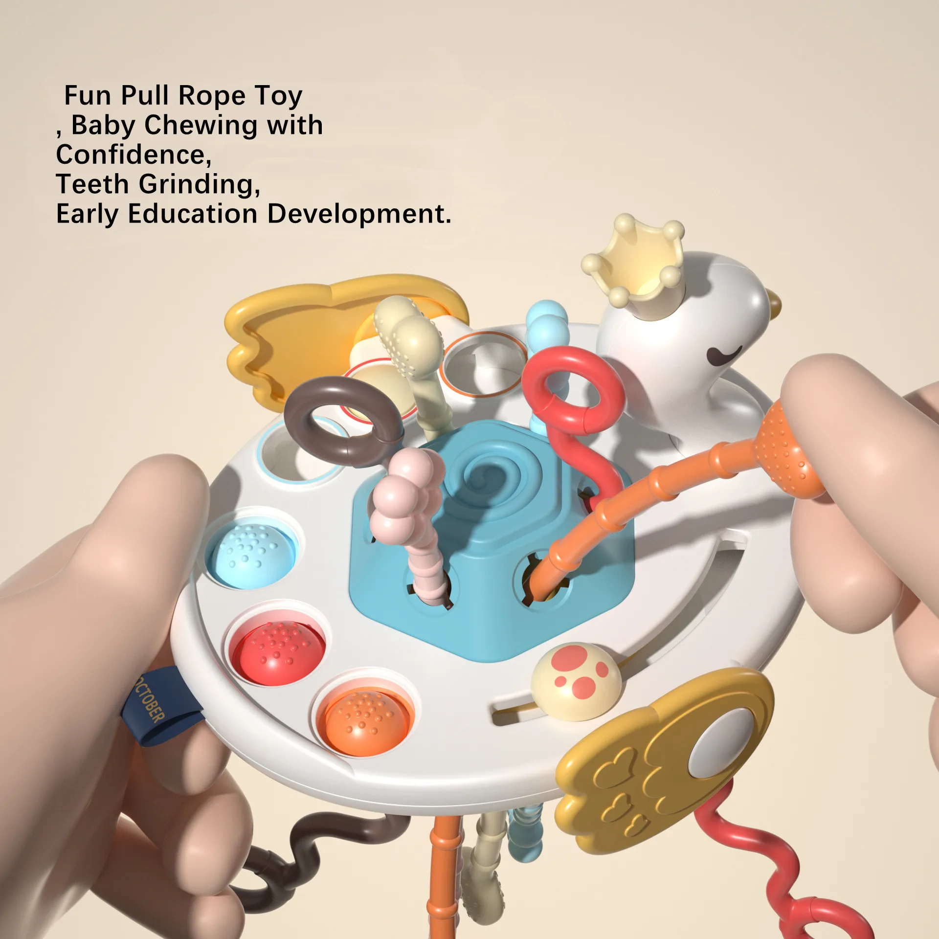 Montessori-Inspired Sensory Teething & Educational Toy for Babies & Toddlers - Image 5