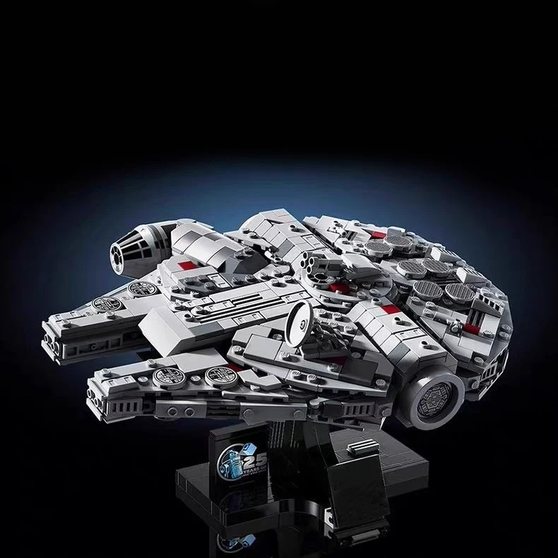 2024 Star Wars Millennium Falcon Building Block Set for Kids - Image 2