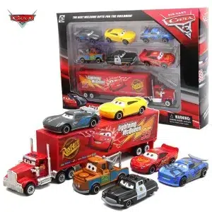 Disney Pixar Cars 3 Deluxe Diecast Set - Lightning McQueen & Friends