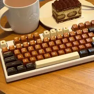 Immerse in the elegance of Chocolate Keycaps SA Profile ABS GMK Inspired - 104/108 Keys. Shop the collection at Rockatship.