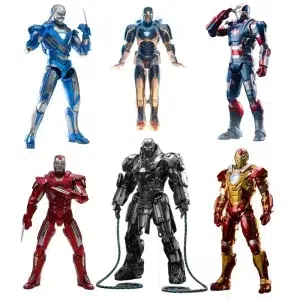 Marvel Iron Man War Machine Collectible Action Figures - MK17, MK30, MK33, MK39