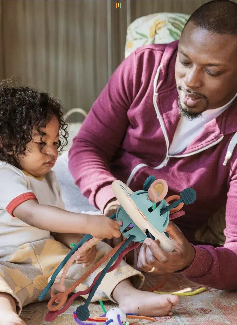 Montessori-Inspired Sensory Teething & Educational Toy for Babies & Toddlers - Image 3