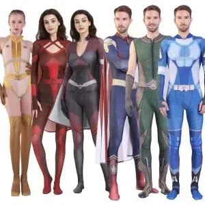 The Boys Superhero Cosplay Costumes – Homelander, Starlight, A-Train & More - Kids & Adults Halloween Jumpsuits
